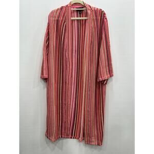 G by Giuliana Black Label‎ Multicolor Crochet Lace Knit Cardigan Sweater Size S